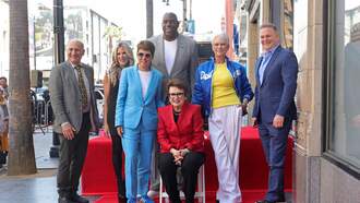 Ellen K Hosted Billie Jean King’s Walk of Fame Star Ceremony 