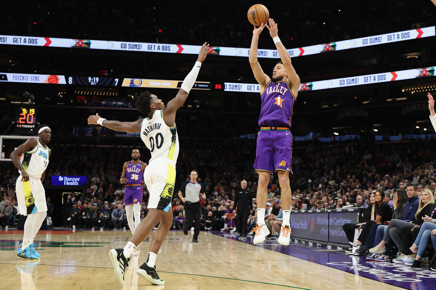 Indiana Pacers v Phoenix Suns