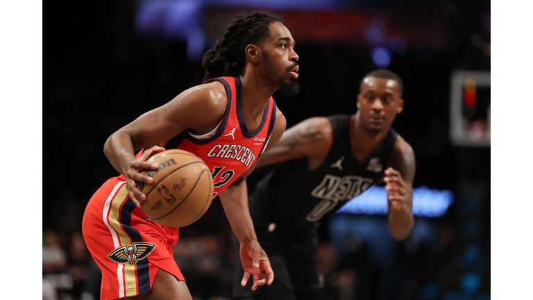 New Orleans Pelicans v Brooklyn Nets