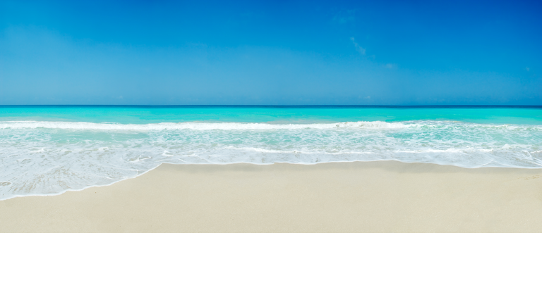 Tropical white sand beach