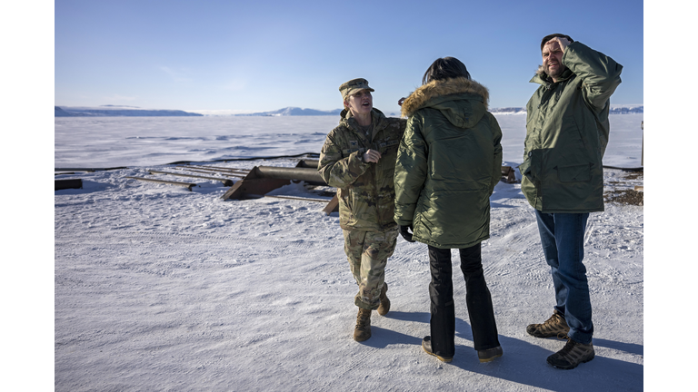 Vice President JD Vance Visits US Military Base In Northern Greenland