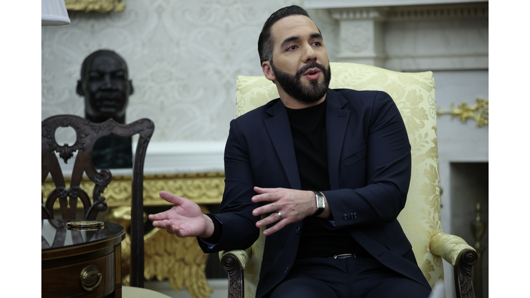 President Trump Meets With El Salvador President Nayib Bukele At The White House