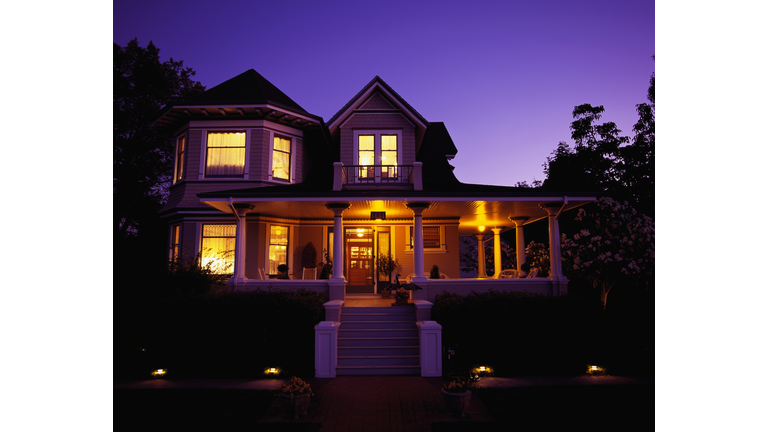 Exterior of House with Large Porch