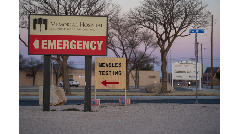 One Death Reported As Texas Measles Outbreak Spreads