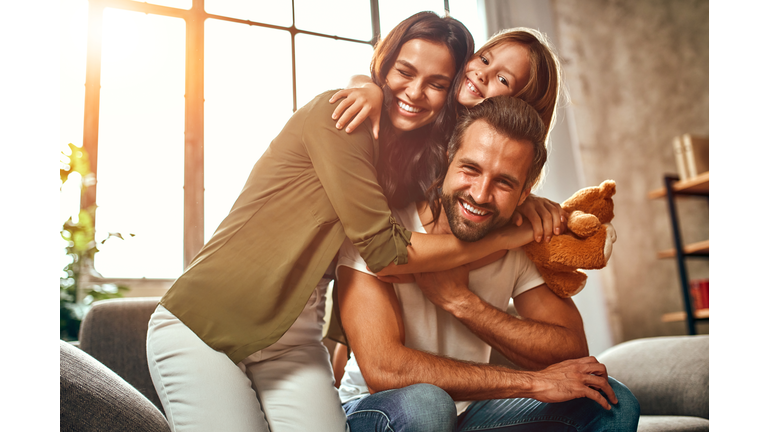 Family at home