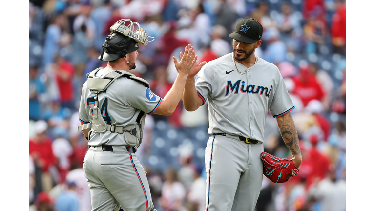 Miami Marlins v Philadelphia Phillies