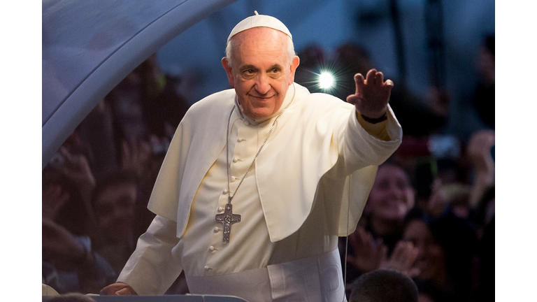 Pope Francis Leads Way Of The Cross On Rio's Copacabana Beach