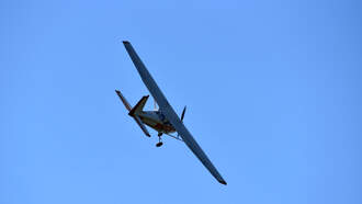 Plane Crashes At Langley Air Force Base