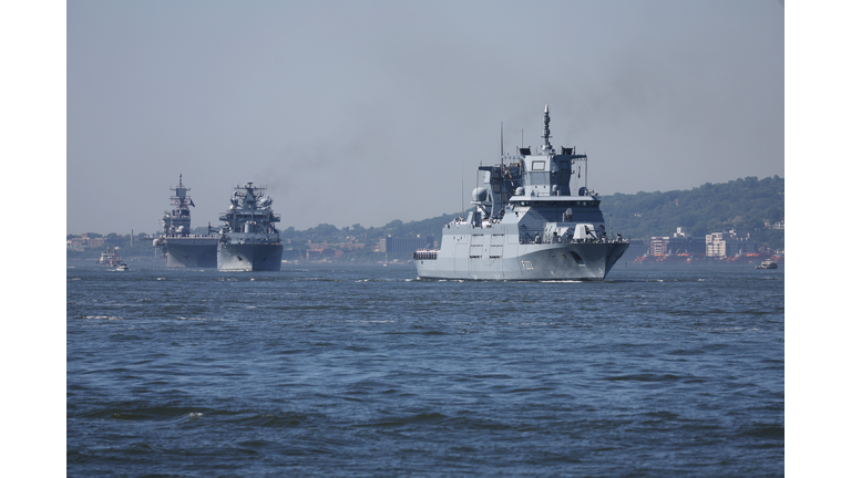 Annual Parade Of Ships Kicks Off New York's Fleet Week
