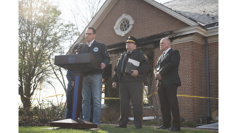 Pennsylvania Governor Shapiro's Residence Set On Fire In Suspected Arson Attack