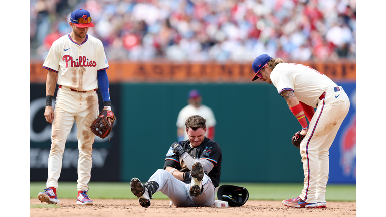 Miami Marlins v Philadelphia Phillies