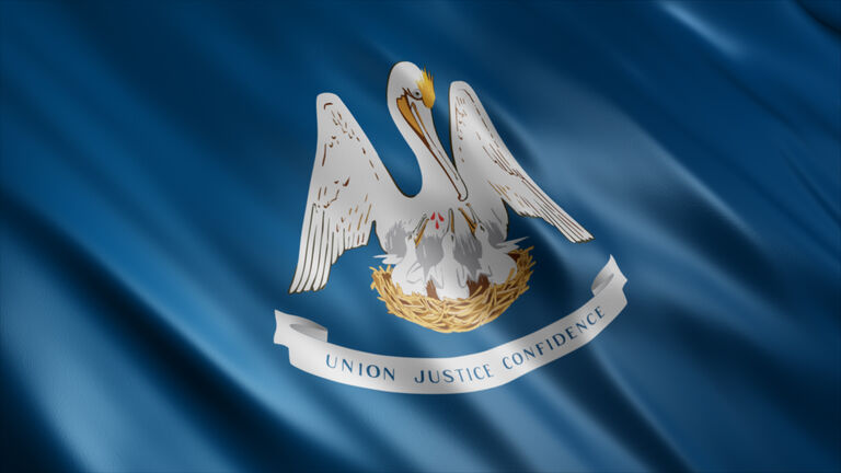 Louisiana State (USA) Flag