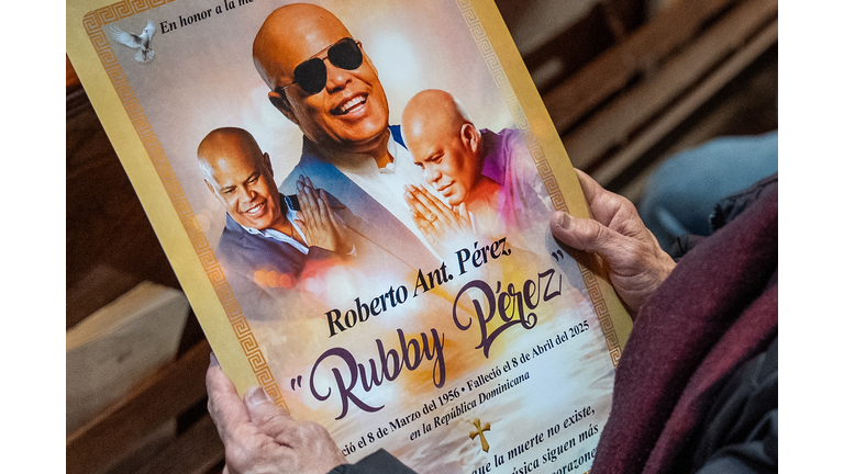 Memorial In Washington Heights Held For Merengue Star Rubby Perez Killed In Night Club Collapse In Dominican Republic