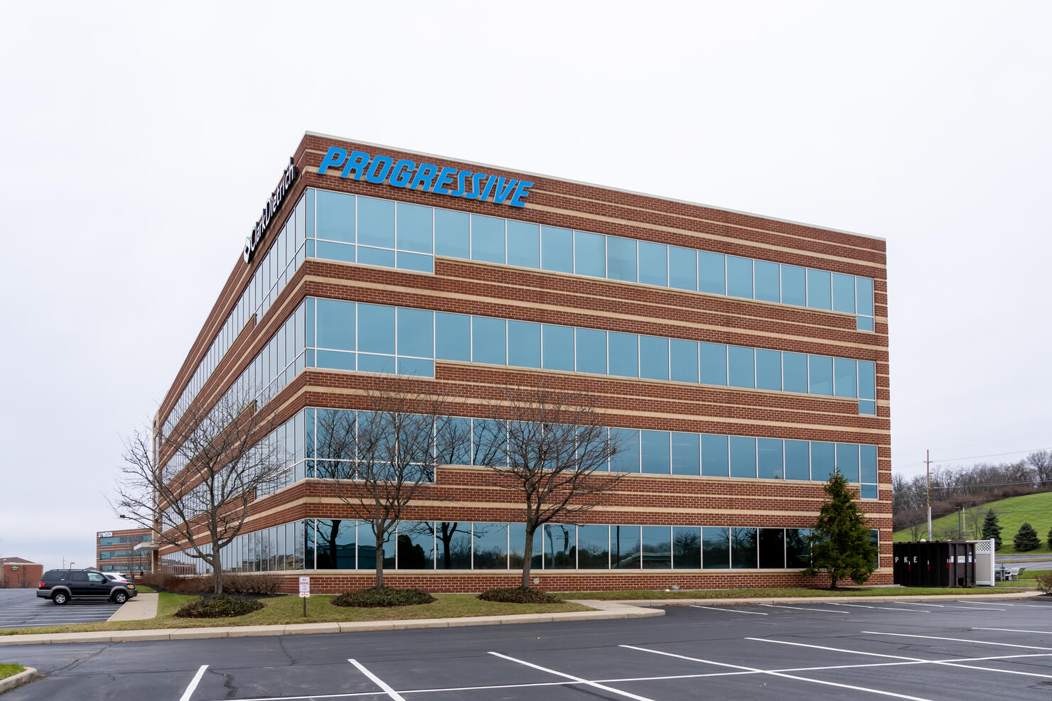 Progressive office building in West Chester, OH, USA