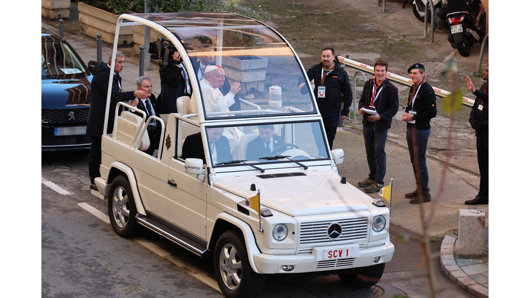 FRANCE-VATICAN-RELIGION-POPE-CORSICA