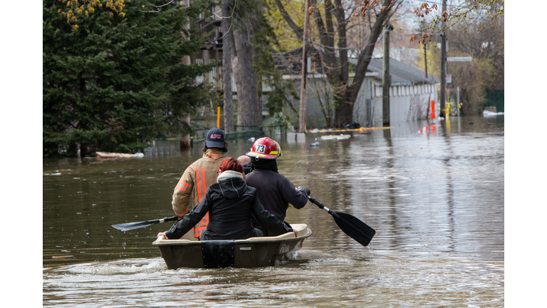 Montreal historic flood