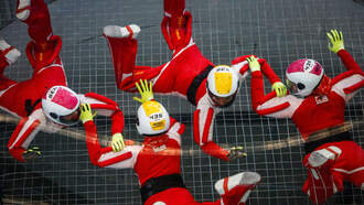 Indoor Skydiving Championships Feature Mind-Blowing Routines