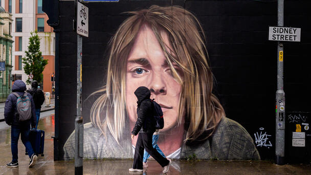 Yes, You Can Own A Piece Of A Van Decorated By Kurt Cobain