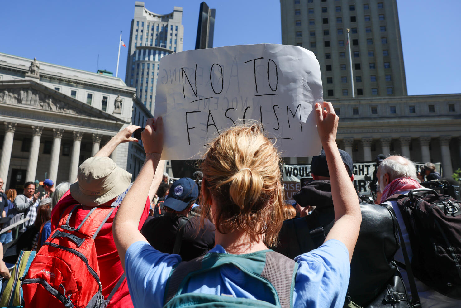 Protesters Gather To Denounce Arrest Of Newark Mayor Ras Baraka