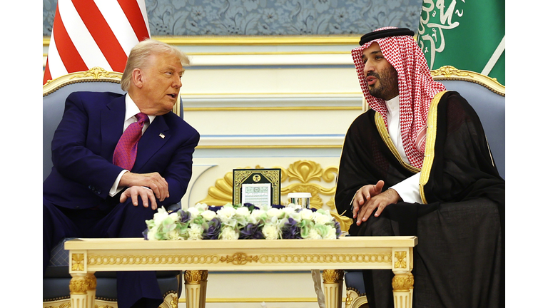 President Trump Makes First Middle East Trip Of His Second Term
