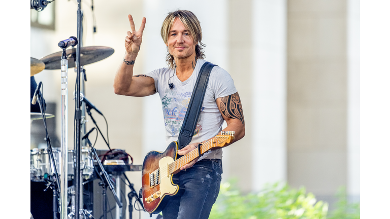 Keith Urban Performs On NBC's "Today"