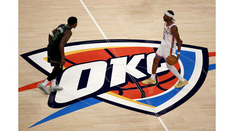 Minnesota Timberwolves v Oklahoma City Thunder - Game One