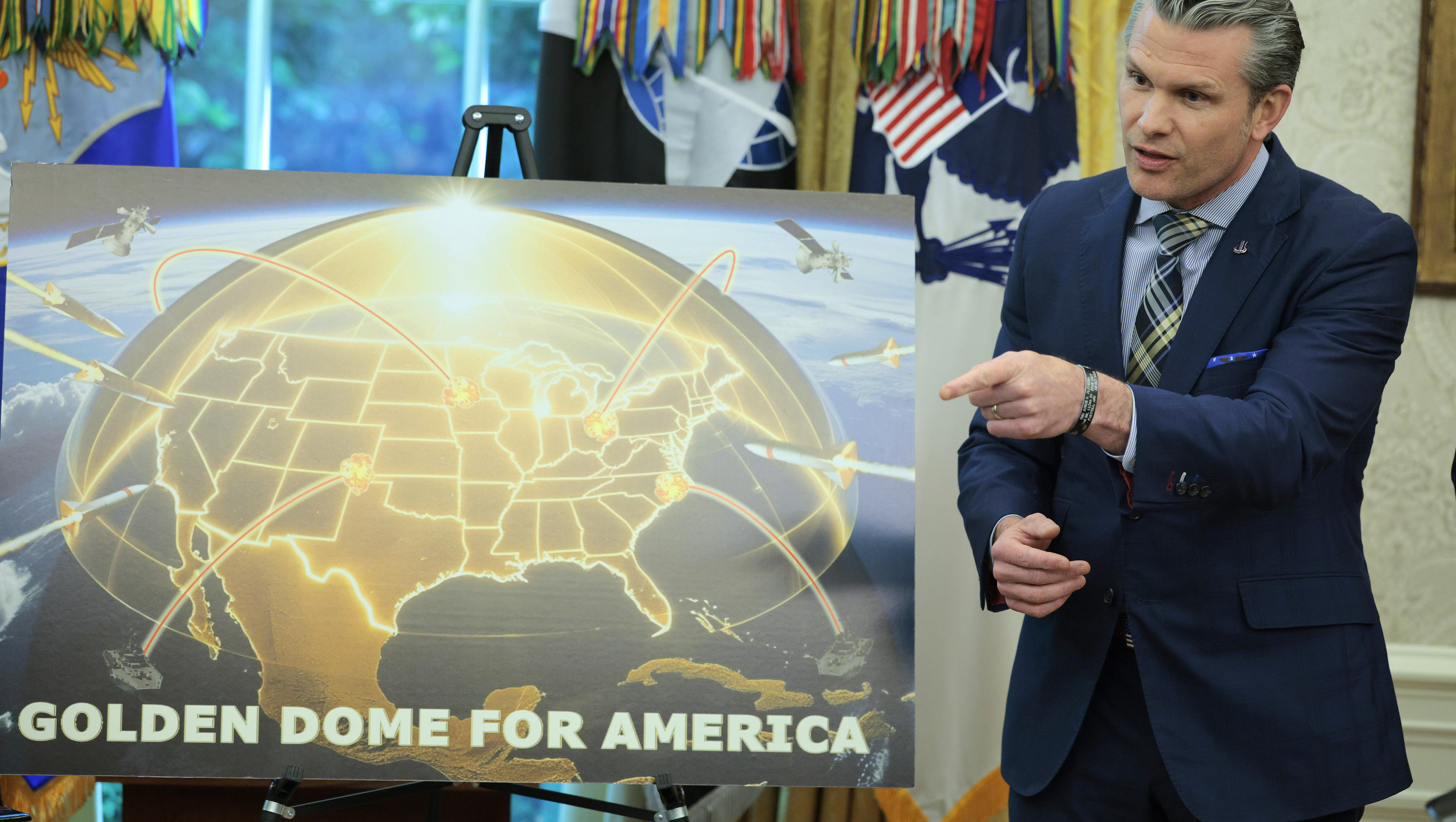 Josh Hartman former USAF Satellite Program Manager on the 'Golden Dome'