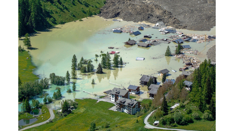 SWITZERLAND-ENVIRONMENT-MOUNTAINS-DISASTERS-LANDSLIDE