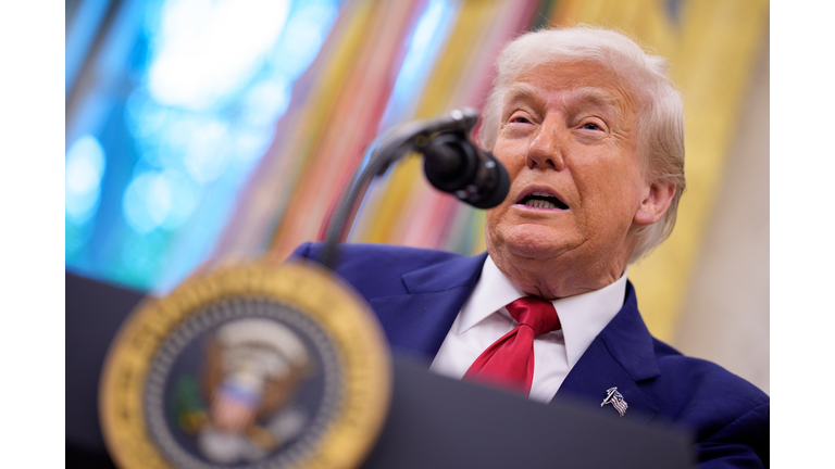 President Trump Holds Swearing-In Ceremony For Interim U.S. Attorney For D.C. Jeanine Pirro