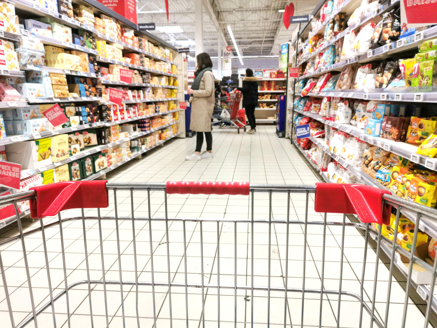 FRANCE-CONSUMPTION-FOOD-SUPERMARKET
