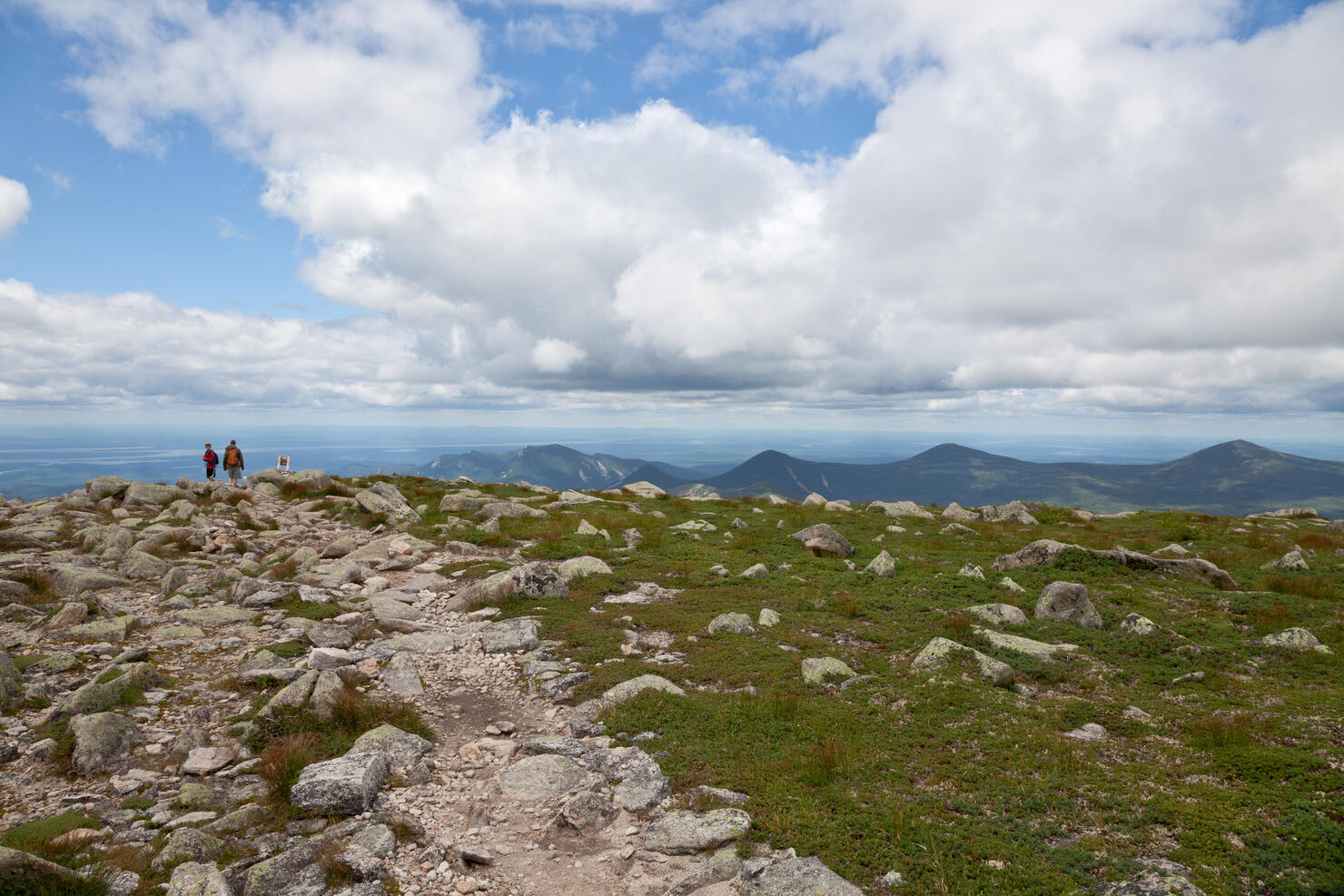 Hiking the Hunt trail on Katahdin