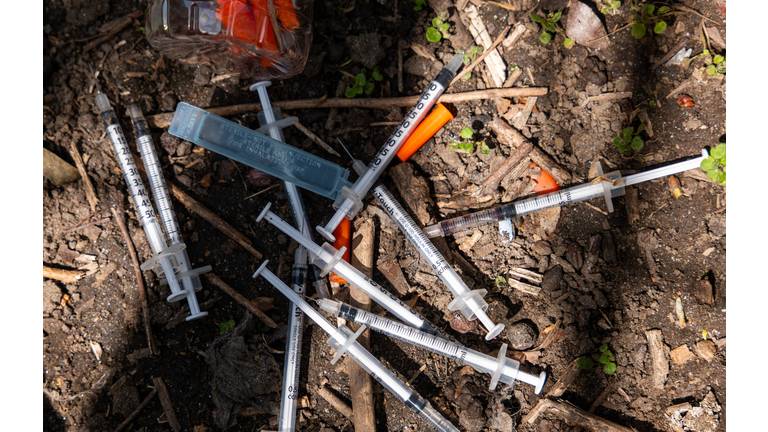 Outreach Workers Clean Up Drug Use Needles In Bronx Park