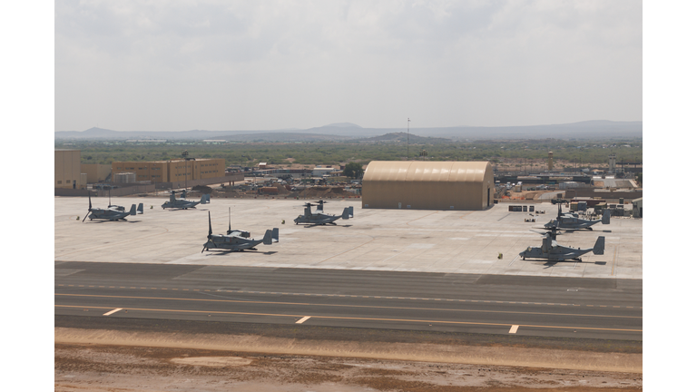 Views of US Military Base Camp Lemonnier in Djibouti