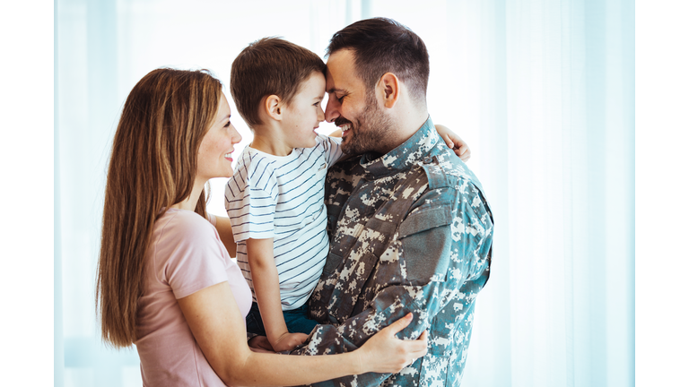Caucasian Family Bonding Indoors
