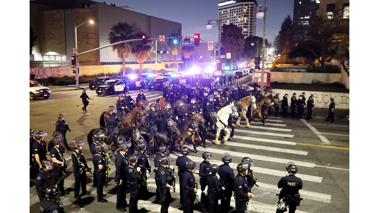Protests Erupt In L.A. County Sparked By Federal Immigration Raids