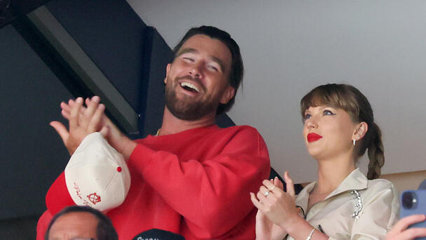 Taylor Swift and Travis Kelce attend Game 4 of Stanley Cup Final 