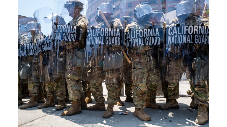 Protests Erupt In L.A. County, Sparked By Federal Immigration Raids