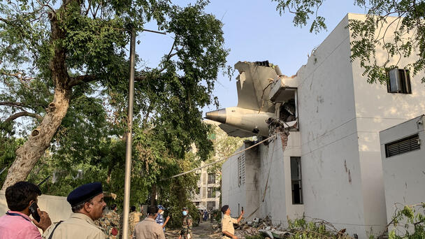 Death Toll In Indian Plane Crash Climbs As Search Teams Find More Bodies