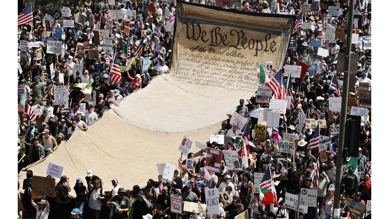 Anti-Trump "No Kings" Protests Pop Up Across The Country