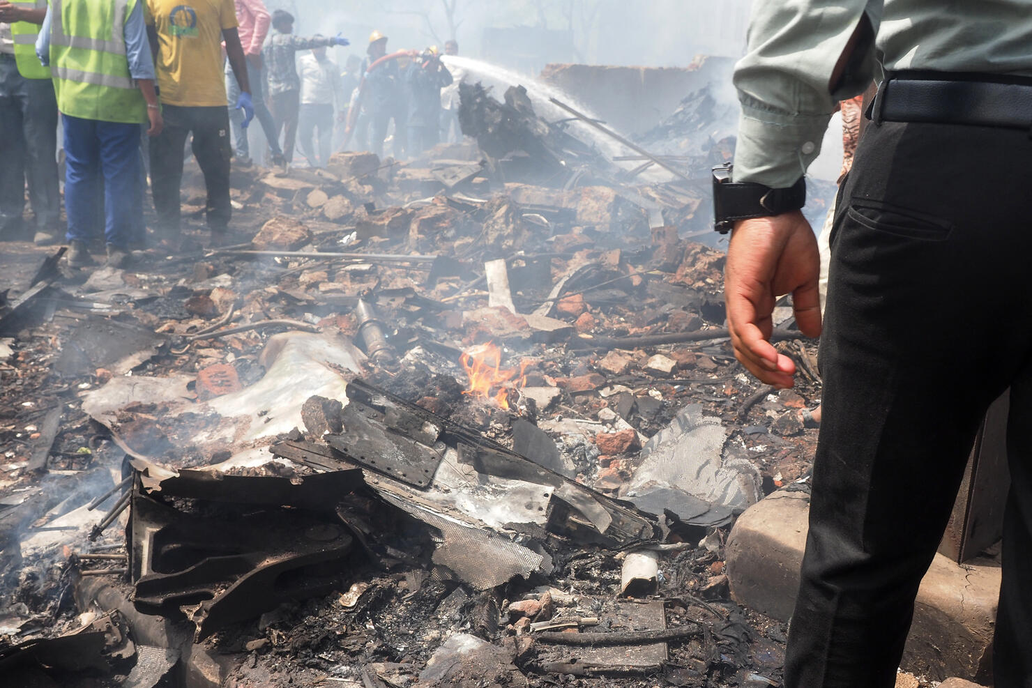 INDIA-AVIATION-CRASH