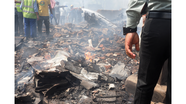 INDIA-AVIATION-CRASH