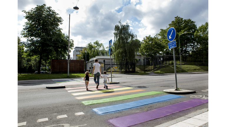 SWEDEN-RUSSIA-LGBT-OFFBEAT
