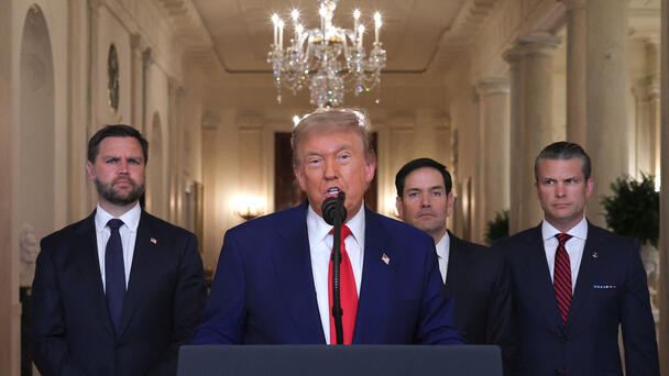 Pres. Trump: Iran 'must make peace' after US bombs nuclear sites