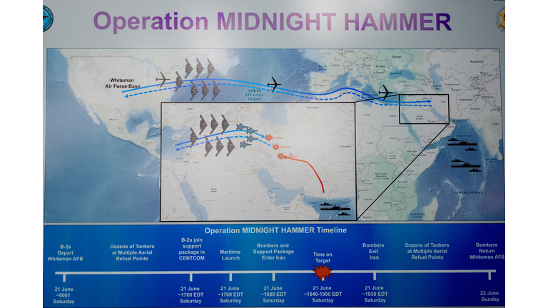 DOD Secretary Hegseth And Chairman Of The Joint Chiefs Caine Brief On Iran Strike