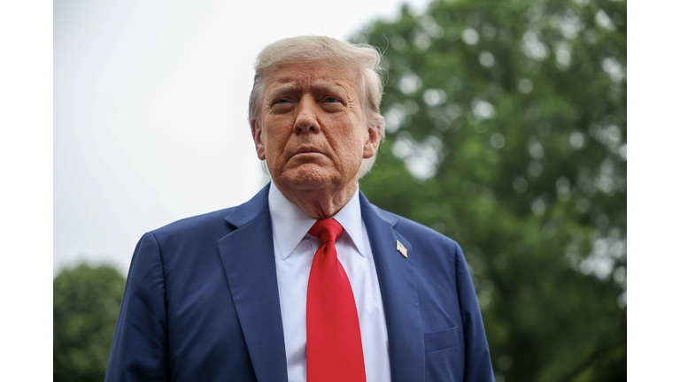 President Trump Departs Washington For G7 Summit In Canada