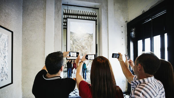 Tourist Rips Hole In 18th Century Painting While Taking A Selfie