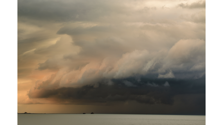 Tropical Storm approaching