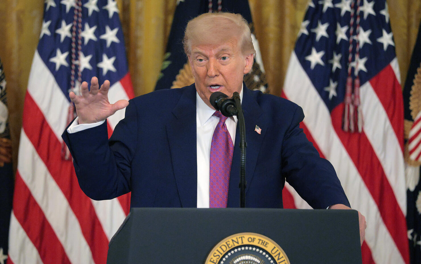 President Trump Holds Bill-Signing Ceremony At The White House