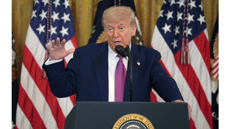 President Trump Holds Bill-Signing Ceremony At The White House