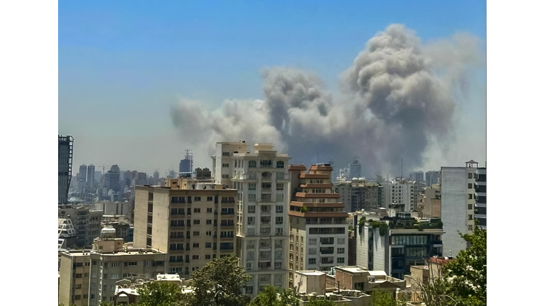 Israel-Targets-Evin-Prison-in-Tehran